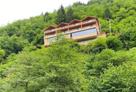 Duplex Bungalow Room with Excellent Firtina River and Mountain View, Balcony Terrace in Rize Çamlihemsin