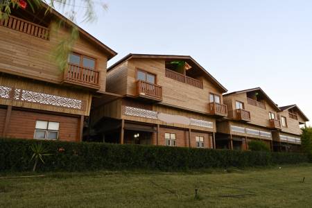 Luxury Bungalow Room with Balcony and 300 m from the sea, in a Wonderful Facility in Antalya Demre