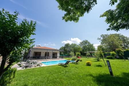 Comfortable Villa with Private Pool, Large Garden, Veranda, Barbeque in Fethiye Kayakoy