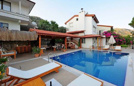 Private Pool Villa with Magnificent Nature and Sea Views in Marmaris Sogut Region