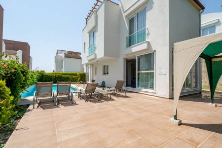 Adavillas Superior Luxury Villa with Private Swimming Pool, Private Garden and Partial Sea View in Kusadasi Ladies Beach Area