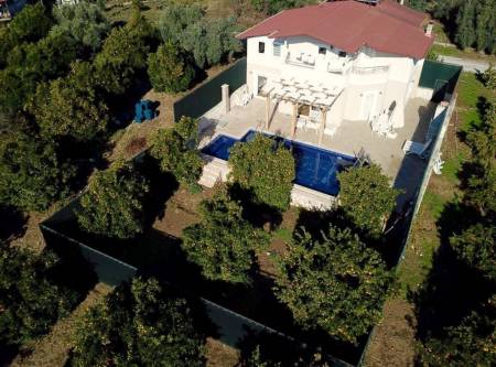 Villa with Sheltered Private Pool and Garden in Fethiye Yaniklar